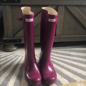 Hunter rain boots